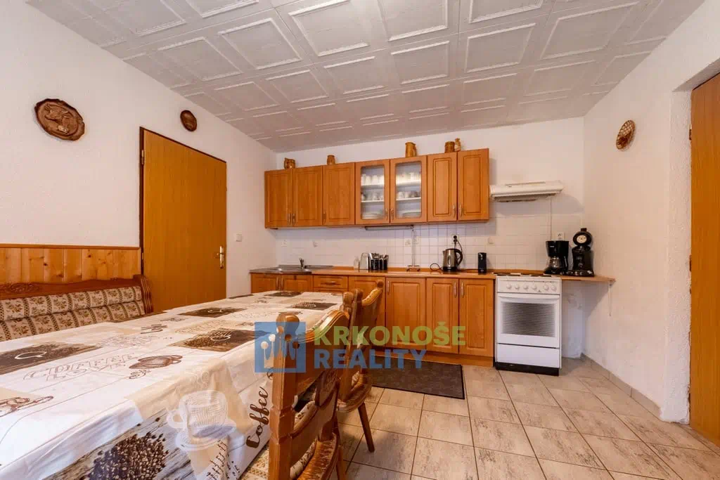 Interieur in te koop staande vakantiewoning Tsjechie
